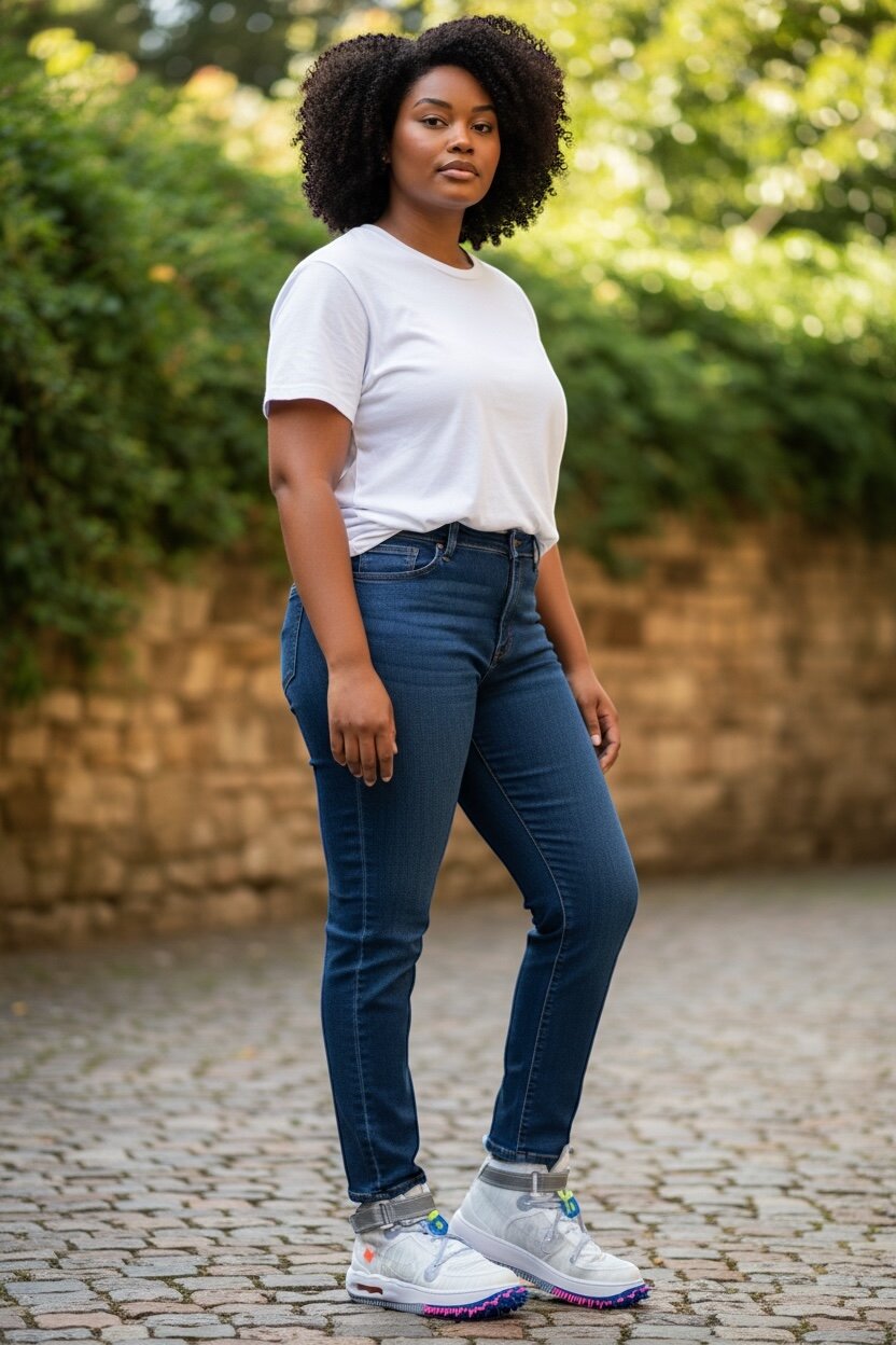 Nike Air Force 1 Off-White Clear White