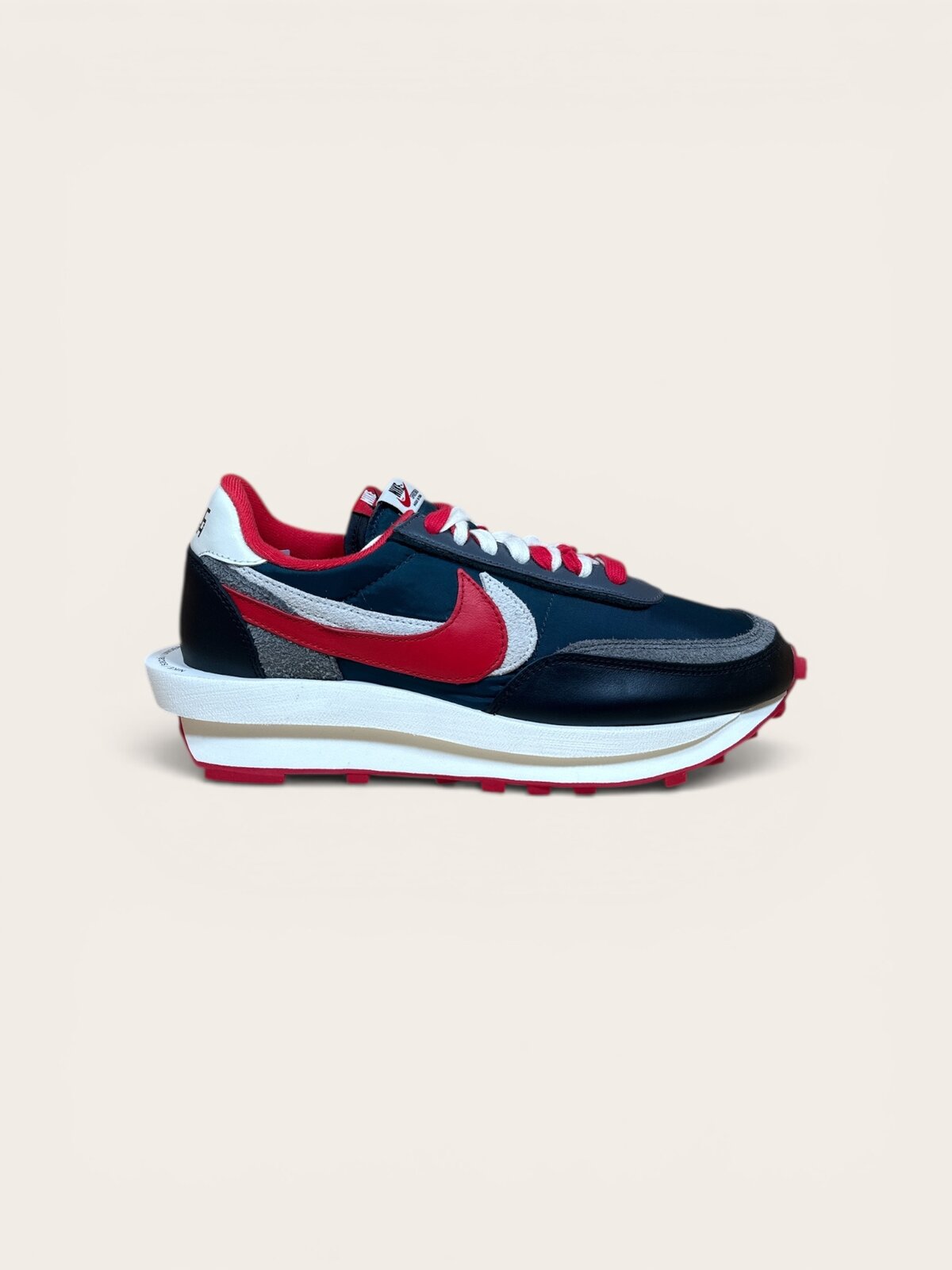 Nike LD Waffle Sacai Undercover Midnight Spruce University Red