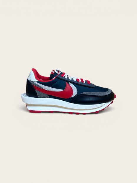 Nike LD Waffle Sacai Undercover Midnight Spruce University Red
